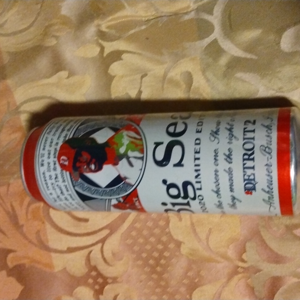 Limited Edition Budweiser Big Sean can